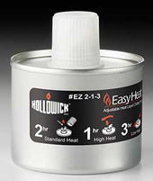 Hollowick Easy Heat 2 1 or 3 Hour Adjustable Heat Liquid Wick Chafing Fuel, 3.6 Ounce Can -- 48 per case.