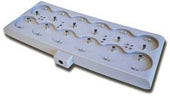 Hollowick Platinum Plus Pin-Based Charging Tray, 12 x 5.5 x 1.5 inch