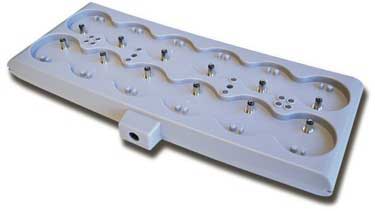 Hollowick Platinum Plus Pin-Based Charging Tray, 12 x 5.5 x 1.5 inch
