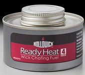 Hollowick Ready Heat 4 Hour Screw Top Liquid Wick Chafing Fuel, 2.25 x 3.375 x 3.375 inch -- 24 per case.