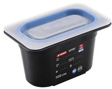 Araven 1/9 Size Airtight Lid Only -- 6 per case