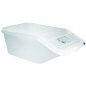 Araven Transparent GN 1/1 Ingredient Bin, 6 Gallon -- 6 per case.