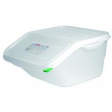 Araven Transparent GN 2/3 Ingredient Bin, 4 Gallon -- 6 per case.