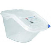 Araven Transparent GN 1/3 Ingredient Bin, 1 Gallon -- 6 per case.