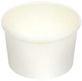 Inno-Pak White Soup Cup, 8 Ounce -- 500 per case