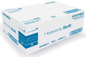 Sofidel Heavenly Soft Multifold 1 Ply Natural Paper Towel, 9.5 x 9.25 inch - 250 count per pack -- 16 packs per case