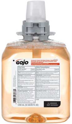 Gojo Luxury Foam Antibacterial Handwash, 1.25 Liter -- 4 per case