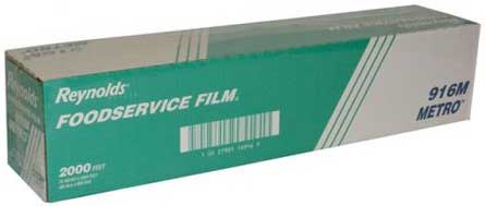Pactiv Reynolds Metro Cutter Box Film Wrap, 24 inch x 2000 Feet -- 1 roll