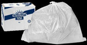 Performance Plus Clear 0.24 Mil High Density Perforated Can Liner, 24 x 32 inch - 50 per roll -- 20 rolls per case