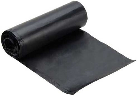 Performance Plus Black 2.0 Mil Low Density Interleaved Can Liner, 33 x 39 inch - 10 per roll -- 10 rolls per case
