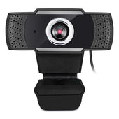 Adesso CyberTrack Black H4 1080P HD USB Manual Focus Webcam with Microphone, 1920 Pixels x 1080 Pixels