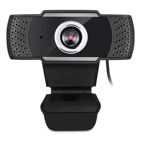 Adesso CyberTrack Black H4 1080P HD USB Manual Focus Webcam with Microphone, 1920 Pixels x 1080 Pixels