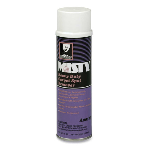 Misty Heavy Duty Carpet Spot Remover, 20 Ounce Aerosol Can -- 12 per case