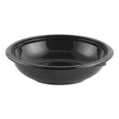 Anchor Packaging Black Round Crystal Classic Salad Bowl, 32 Ounce -- 300 per case