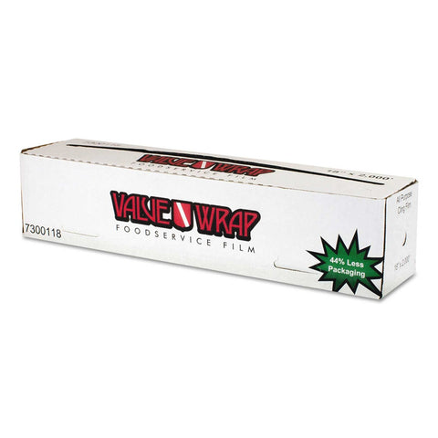 Anchor Packaging Light Duty Valuewrap Foodservice Film, 18 inch X 2000 Feet