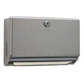 Bobrick Classic Series Stainless Steel Surface Mounted Paper Towel Dispenser, 10 3/4 x 4 x 7 1/16 inch