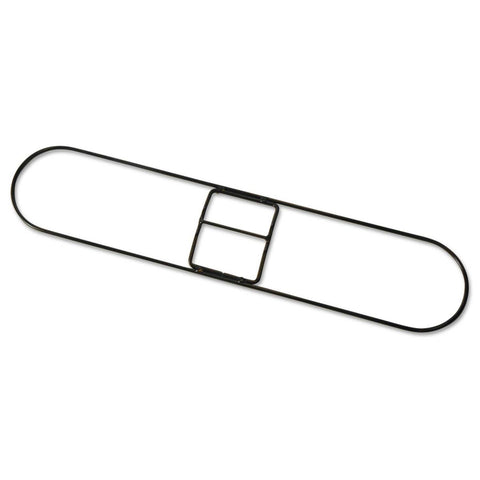 Boardwalk Zinc Plated Clip On Dust Mop Frame, 36 inch Width x 5 inch Depth