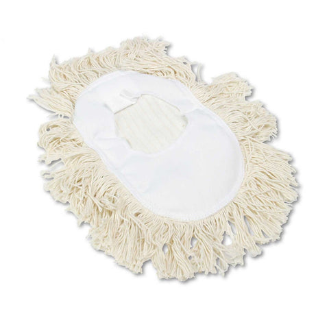Boardwalk White Cotton Wedge Dust Mop Head, 17 1/2l x 13 1/2 inch