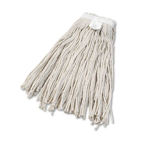 Boardwalk White Cotton Number 24 Cut End Wet Mop Head