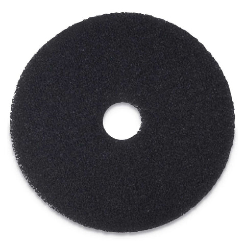 Boardwalk Black Stripping Floor Pads, 20 inch Diameter -- 5 per case