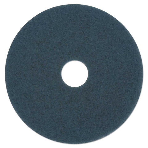 Boardwalk Blue Scrubbing Floor Pads, 20 inch Diameter -- 5 per case