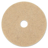Boardwalk Natural Hog Hair Burnishing Floor Pads, 20 inch Diameter -- 5 per case