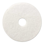 Boardwalk White Polishing Floor Pad, 20 inch Diameter -- 5 per case