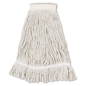 Boardwalk White Value Standard Cotton Number 32 Loop Web Tailband Mop Head -- 12 per case