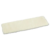 Boardwalk White Lambswool Mop Head Applicator Refill Pad, 18 inch
