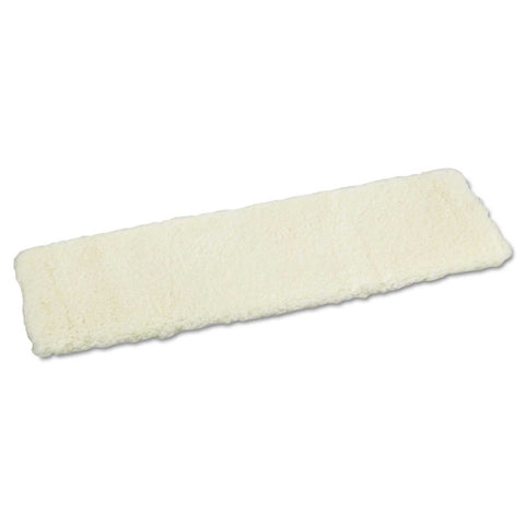 Boardwalk White Lambswool Mop Head Applicator Refill Pad, 18 inch
