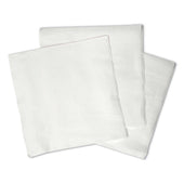Boardwalk 1 Ply White Paper 1/4 Fold Lunch Napkins, 12 x 12 inch -- 6000 per case