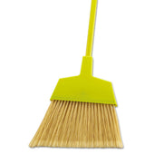 Boardwalk Yellow Poly Bristle Angler Broom, 53 inch Handle -- 12 per case