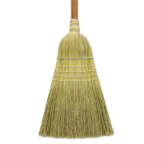 Boardwalk Gray Natural Corn Fiber Warehouse Brooms, 60 inch -- 6 per case