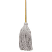 Boardwalk White Cotton Number 16 Handle Deck Cut End Mop Head -- 12 per case