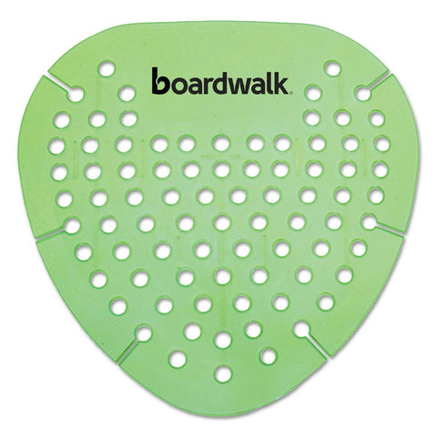 Boardwalk Green Herbal Mint Fragrance Gem Urinal Screen - 12 per box -- 1 box per case