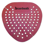 Boardwalk Red Spiced Apple Fragrance Gem Urinal Screen - 12 per box -- 1 box per case