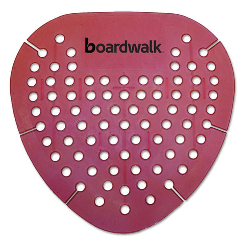 Boardwalk Red Spiced Apple Fragrance Gem Urinal Screen - 12 per box -- 1 box per case
