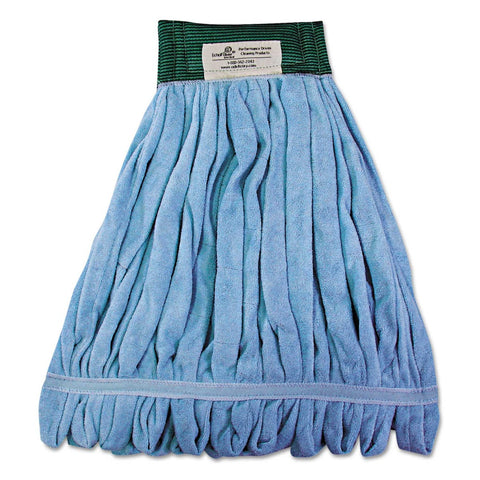 Boardwalk Blue Microfiber Looped End Wet Mop Head