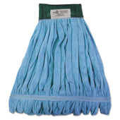 Boardwalk Blue Medium Microfiber Looped End Wet Mop Head -- 12 per case