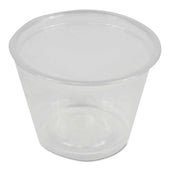 Boardwalk Clear Polypropylene Souffle Portion Cups, 1 Ounce -- 2500 per case
