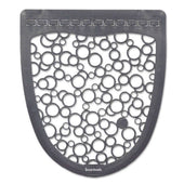 Boardwalk Gray White 2.0 Rubber Urinal Mat, 17.5 x 20 inch -- 6 per case
