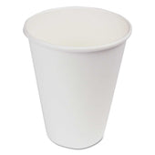 Boardwalk White Paper Hot Cups, 12 Ounce -- 1000 per case