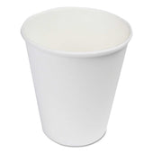 Boardwalk White Paper Hot Cups, 8 Ounce -- 1000 per case
