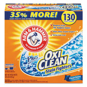 Arm and Hammer Oxiclean Stain Fighters Fresh Scent 130 Loads Powder Laundry Detergent, 9.92 Pound -- 3 per case