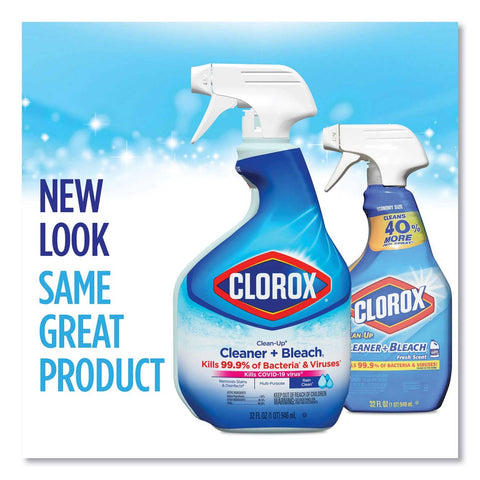 Clorox Fresh Scent Clean-Up All Purpose Cleaner Plus Bleach, 32 Ounce Spray Bottle -- 9 per case