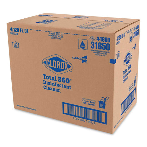 Clorox Total 360 Disinfectant Cleaner, 128 Ounce Bottle -- 4 per case