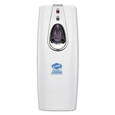 Clorox Commercial Solutions White Odor Defense Wall Mount Dispenser, 3.38 x 3.56 x 9 inch -- 10 per case