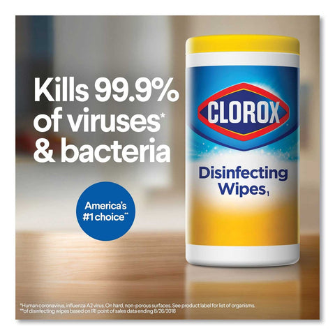 Clorox Individually Wrapped Fresh Scent Disinfecting Wipes, 7 x 8 inch -- 900 per case