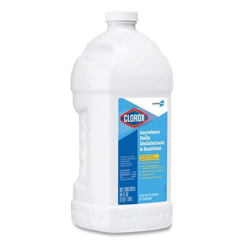 Clorox Anywhere Daily Disinfectant and Sanitizer, 64 Ounce Bottle -- 6 per case