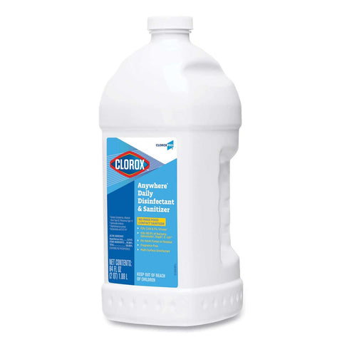 Clorox Anywhere Daily Disinfectant and Sanitizer, 64 Ounce Bottle -- 6 per case